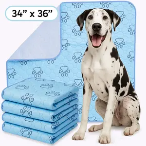 PetsWorld Wholesale Washable Dog Potty Pads, Unscented