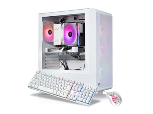 Thermaltake Gaming Desktop PC S2QT-B65K-560-LCS AMD Ryzen 5 7600X 16GB DDR5 1TB NVMe SSD GeForce RTX 5060 Windows 11 Home