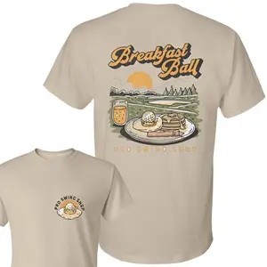 Vintage Golf Lover Tee, Classic Breakfast Ball T-Shirt for Golf Enthusiasts, Pro Swing Shop Apparel, Perfect for Casual Wear and Golfing Fun
