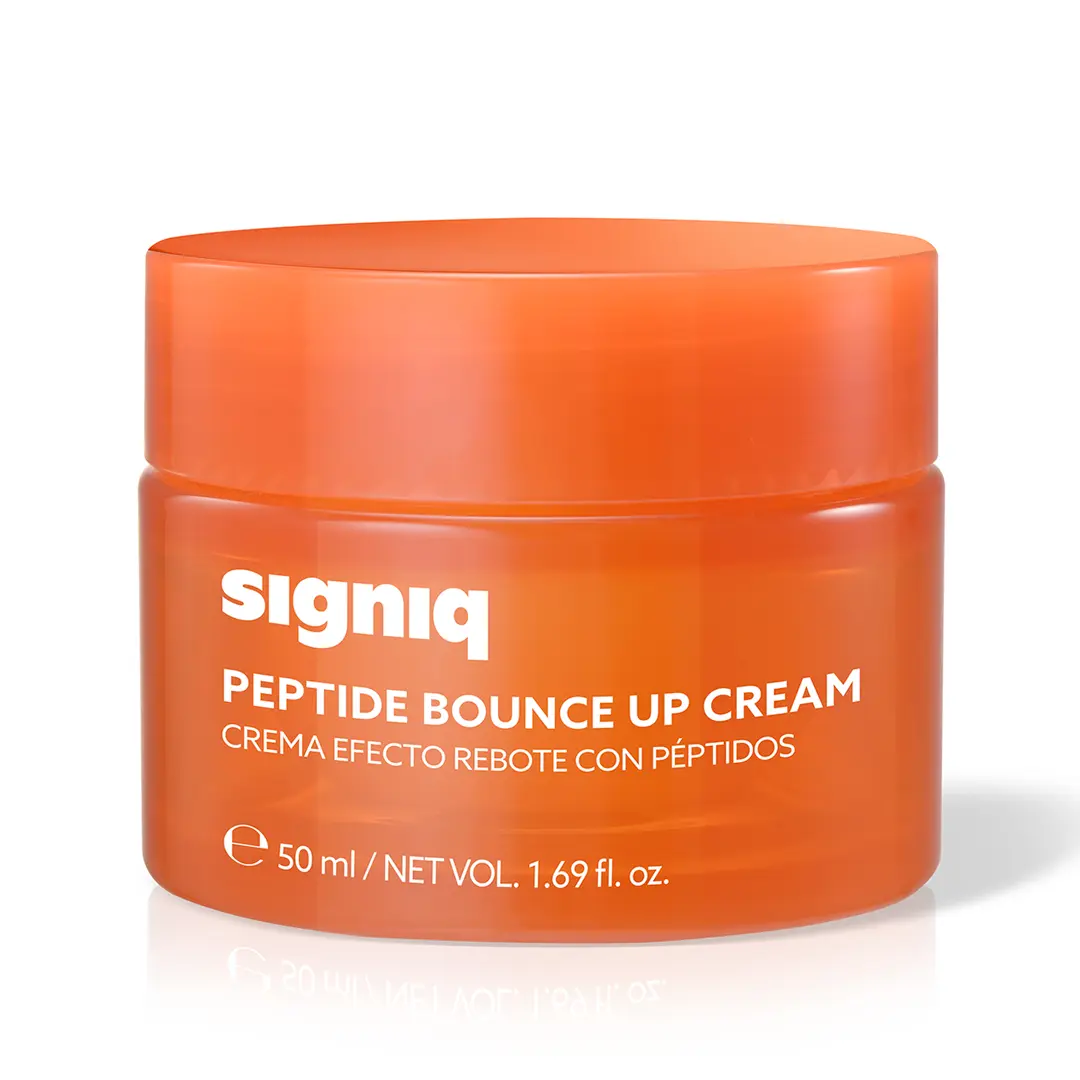 signiq Peptide Bounce Up Face Moisturizer, 1% Plumping Syrup for Firm, Dewy & Plump Skin, Korean Skincare Glow Up Formula for Adults (50ml), Dewy Skin, All Skin