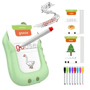 Talking Flash Cards, Reusable Writing Drawing Montessori Toys, Learning Toys for Ages 3-8 Years, 336 Words