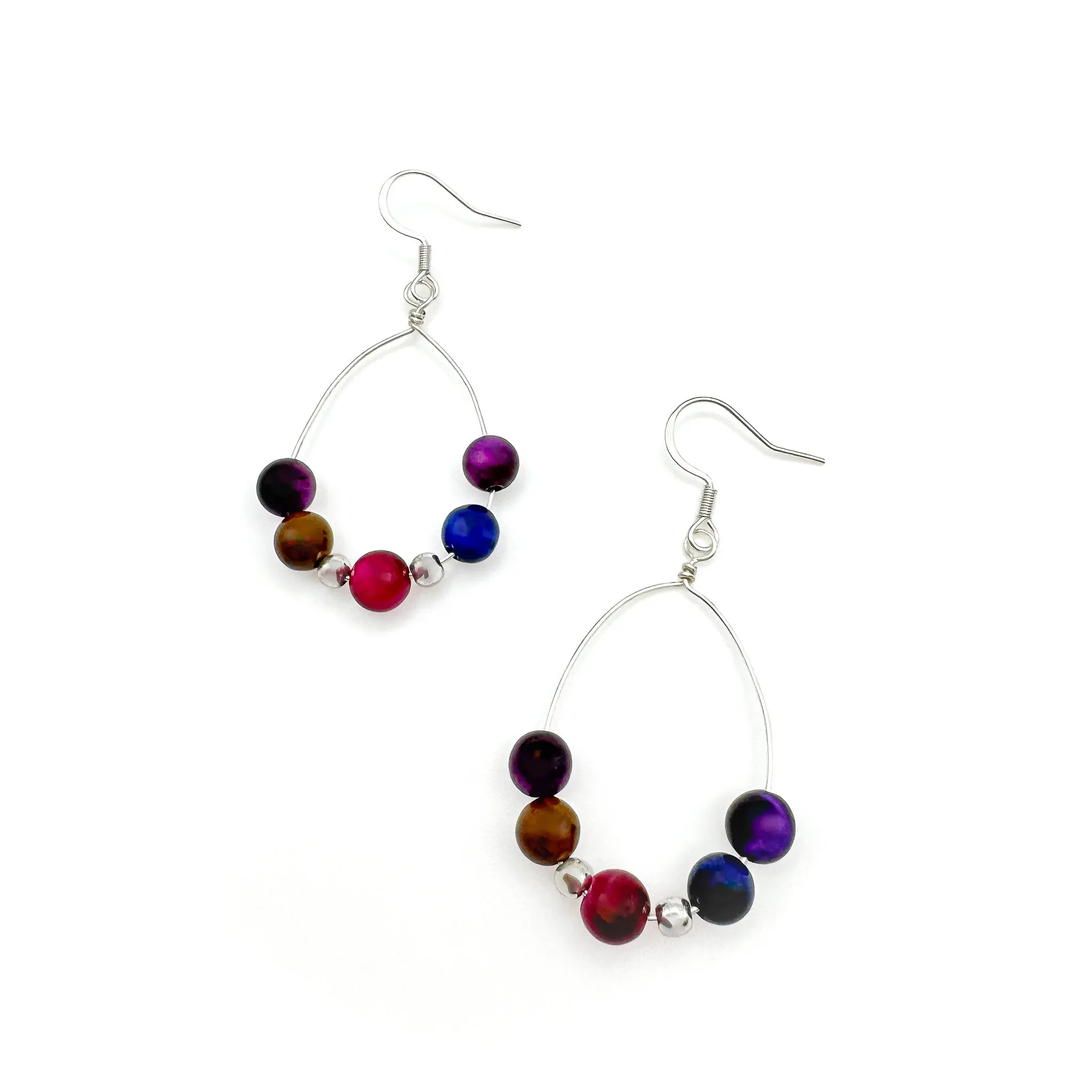 Mountain Breeze fishhook earrings