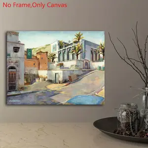 frameless canvas painting print poster,classic realistic scene art,Csgo Bomb A Dust 2,perfect gift for video game lovers,ideal gift for bedroom,bathroom,office,toilet,living room,dorm hallway,kitchen,mural,wall decoration,room decoration,Modern Home Decor
