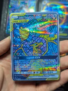 Stained Glass Kanto Starter Evolutions Custom  Holo Proxy TCG Card