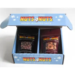 Nuts4Nuts 4 Pack Gift Box Sampler