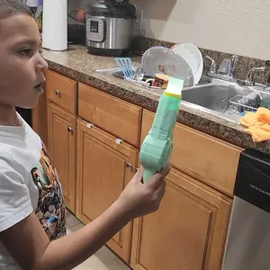 Fog Bubble Machine, Rechargeable Automatic Electric Smoke Bubble Machine, Magic Smoke Bubble Maker, Colorful Lights & Music, Bubble Fog Game for Parties, Beaches, Summer.Gift for Boys, Girls