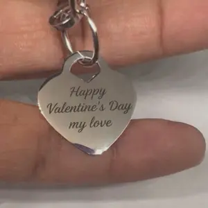 Personalized Stainless Steel Heart Bracelet 316L Surgical grade Water - Resistant 7-10 Inch lengths Custom Name Engraved gift Valentine’s Day love girl free