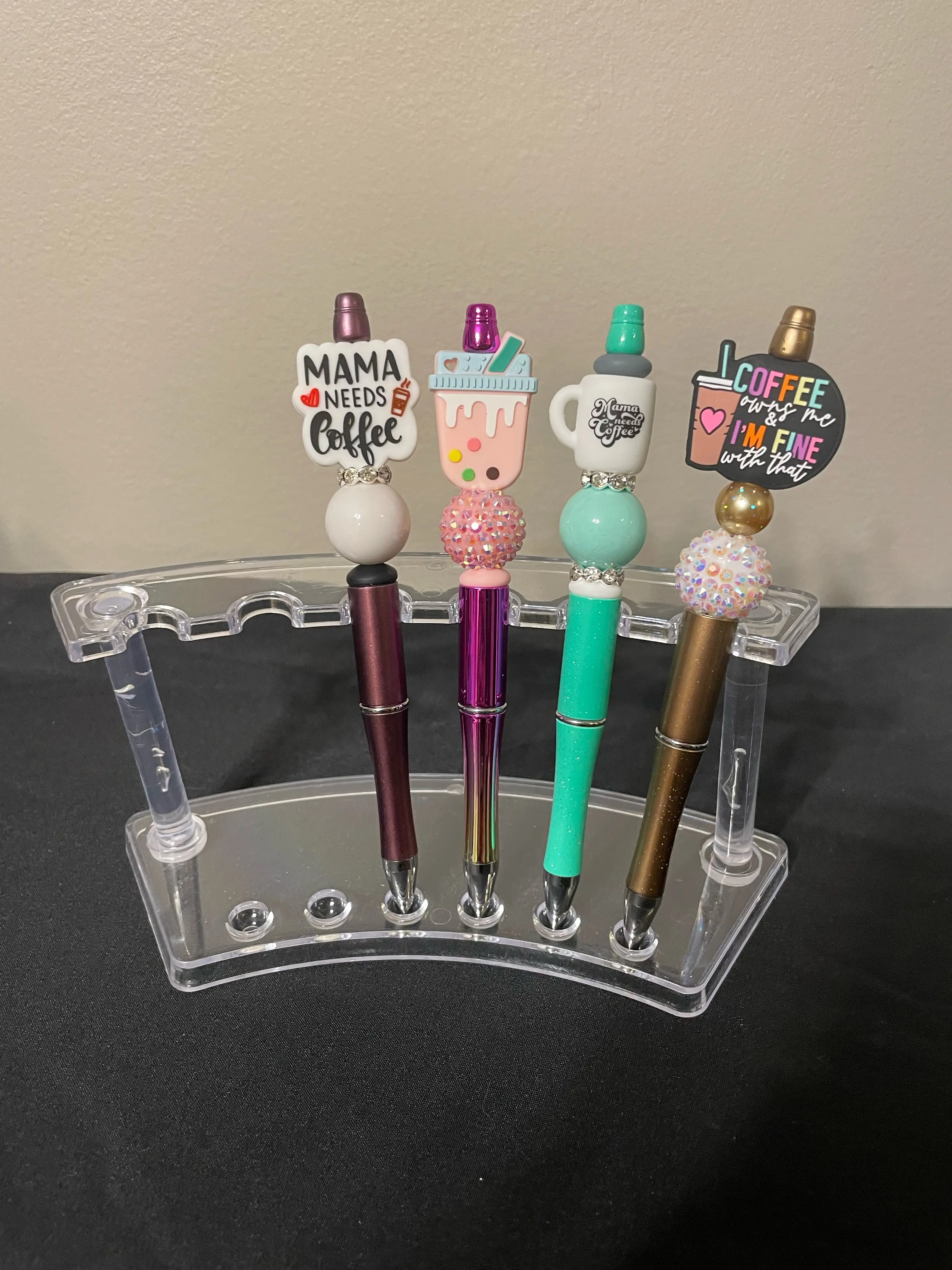 4 Beaded Focal Pens Chosen on LIVE!