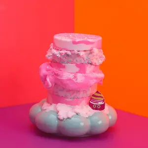 Sloomoo - Pink Velvet Sandwich Slime Squishy