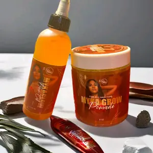 Myka Hair Grow with Avocado Coconut Oil and Pomade 2 pack