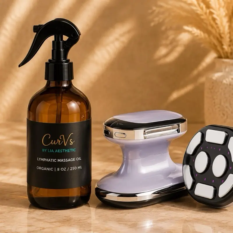Body Masssager Lymphatic Drainage with a free Oil