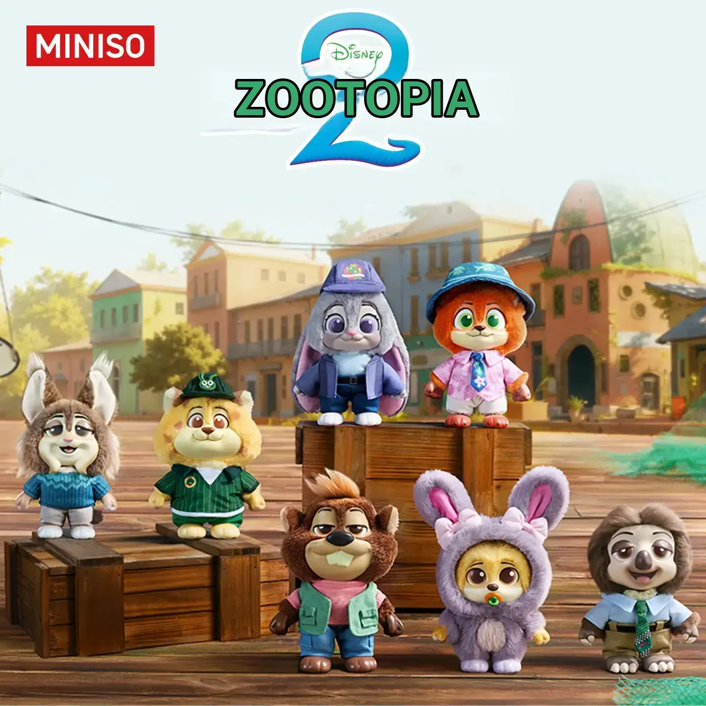 MINISO Disney Zootopia City Residents Series Blind Box Charm Soft Vinyl Plush Accessory, Adorable Character Design For Bags Keys, Collectible Gift For Women Holiday & Holiday Haul#Summervibes