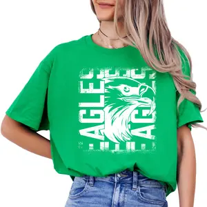 Eagles Shirt for Teens, Women, and Men - Family Game Day T-Shirts - Teacher School Team T-Shirt - Team Mascot Shirt - School Spirit Shirt