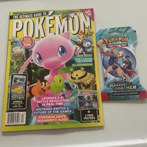 The Ultimate Guide to Pokemon 2025 + 2 Posters -Scarlet & Violet Pokemon Cards