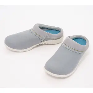 Revitalign Orthotic Embroidered Wool Clogs - Eden