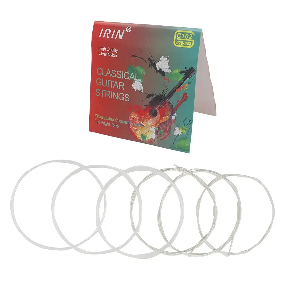 IRIN Classic Guitar Strings Nylon Guitar Strings Classical Guitar Rope Instrument Accessories  6 pieces