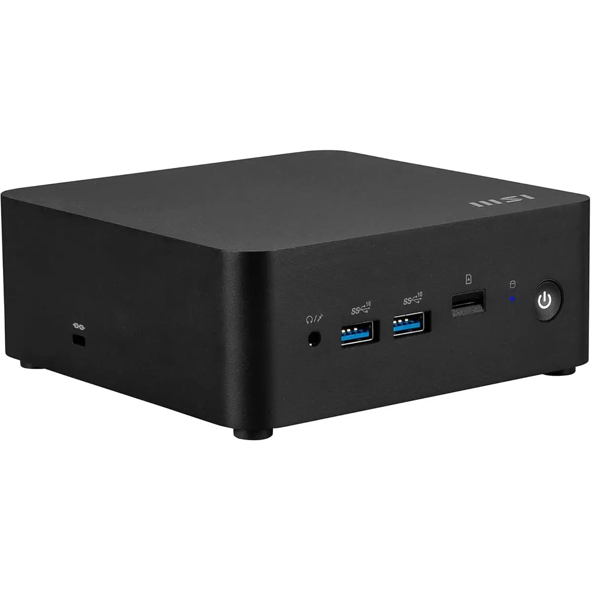 MSI Cubi NUC 1MG-011US Compact Form Desktop PC, Intel Core i3-100U 1.2GHz, 8GB RAM, 500GB SSD, Windows 11 Home, Black Compact Windows PC