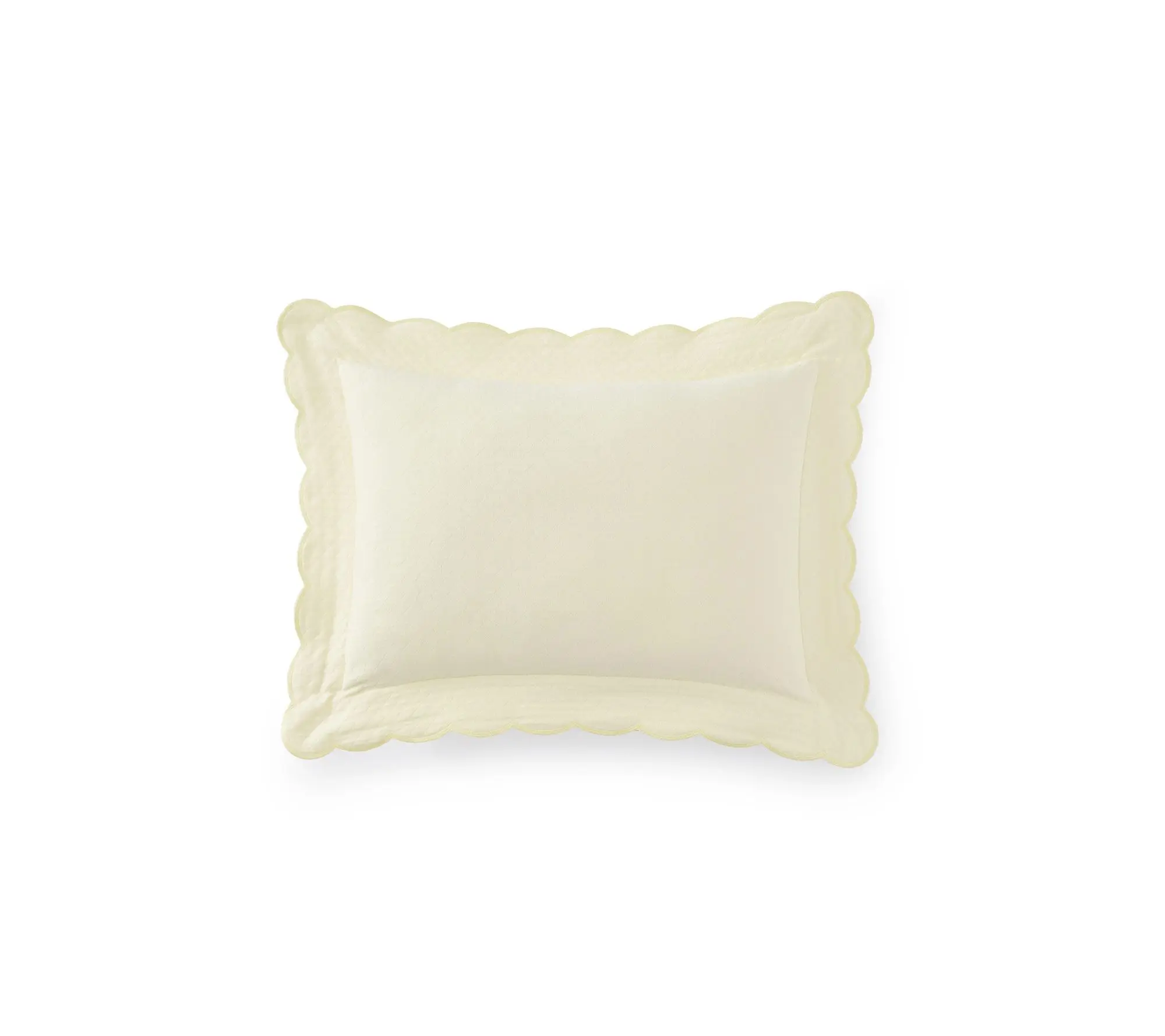 Martha Stewart Signature Scallop Yellow 12" X 16" Dec Pillow Martha Stewart Signature Scallop Yellow 12" X 16" Dec Pillow