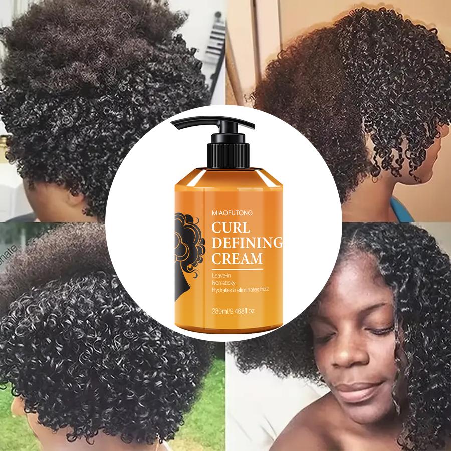 7-in-1 Curl Cream – Moisturizing and Nourishing Formula that Defines Natural Curls, Reduces Frizz, Softens Dry Hair, Enhances Shine and Elasticity, Easy Styling for Smooth and Manageable Curls, Suitable for Men and Women