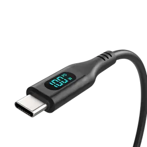 100W SMART CABLE - USB C to USB C Digital Display