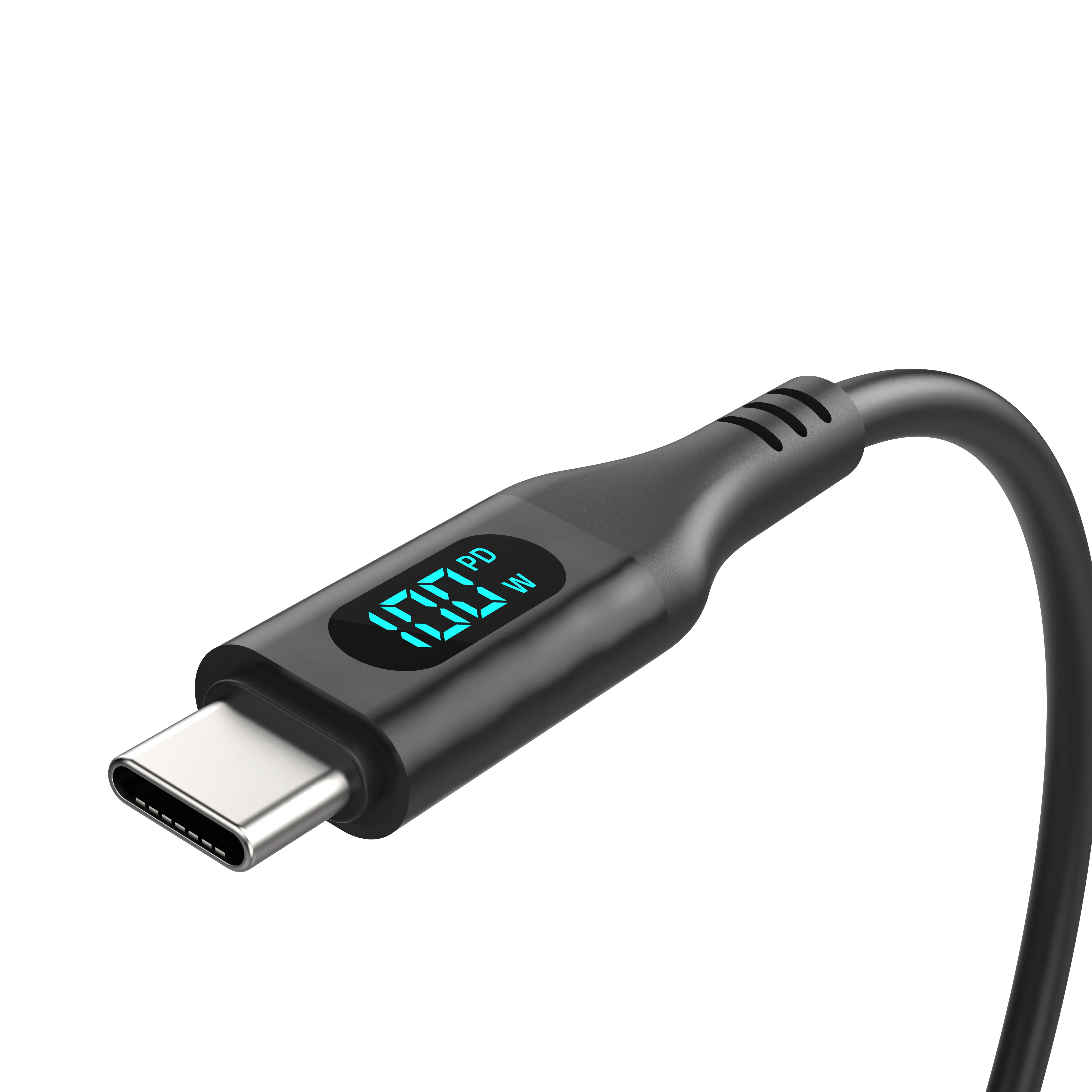 100W SMART CABLE - USB C to USB C Digital Display