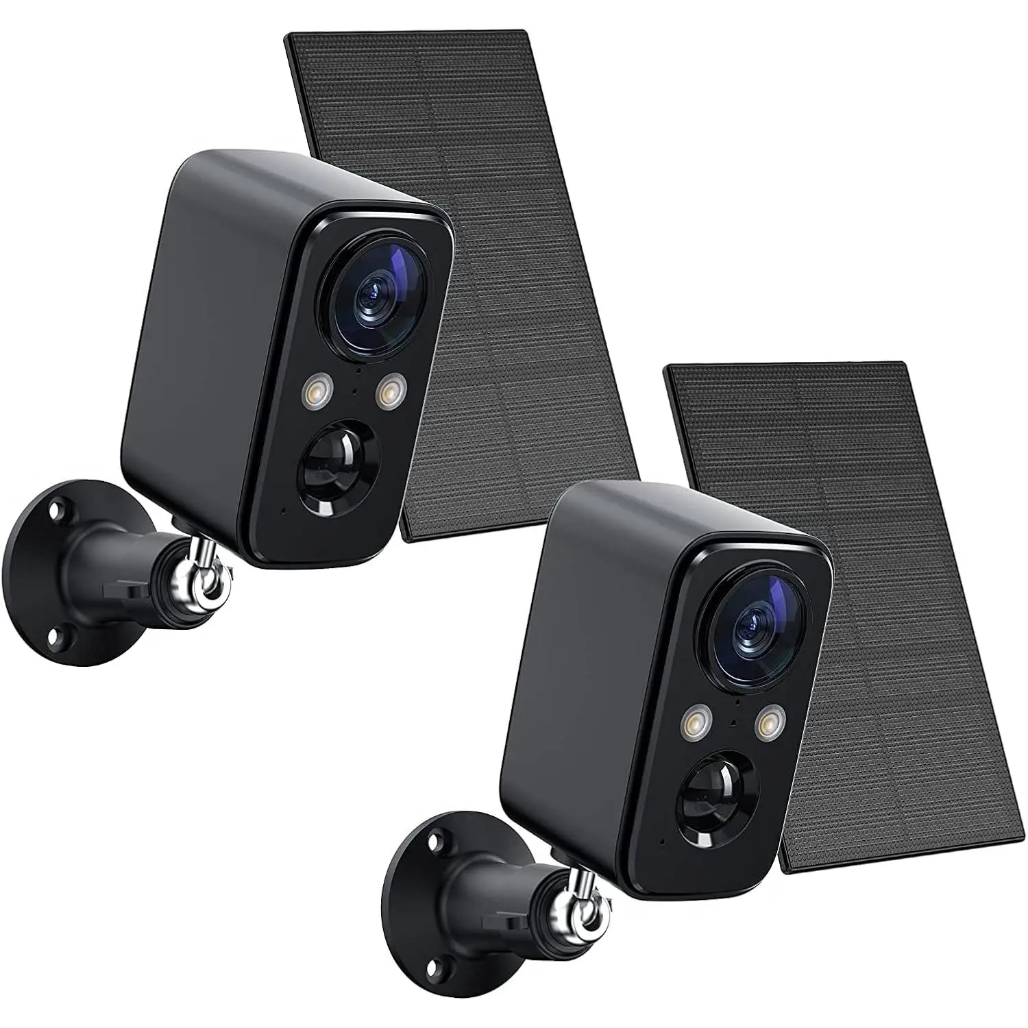 2-Pack Security Cameras Wireless Outdoor, 2K Battery Powered AI Motion ...