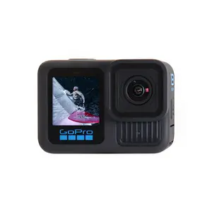 GoPro HERO13 Action Camera Bundle with Additional Battery, 128GB microSD Card and Carrying Case (Black)