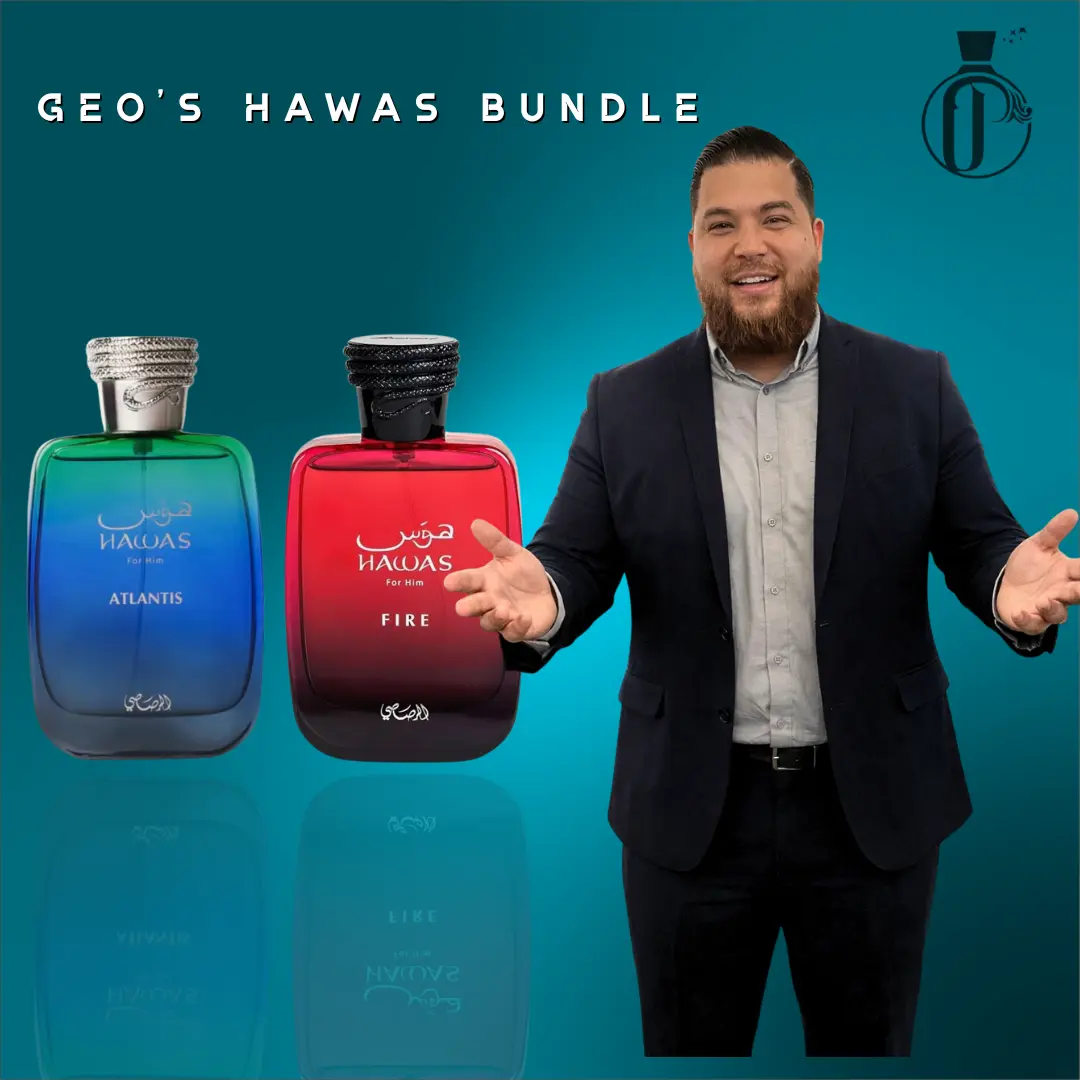 Geo's Multi-Pack Bundle - Atlantis, Fire 100 ML EDP Unisex Fragrance with Citrus-Fruity, Sweet Notes, Versatile Scent for Everyday Wear
