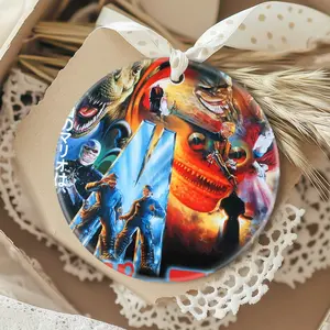 Christmas Ornaments The Super Mario Bros Movie Plumbers In Japan X-Mas Birthday Acrylic New Year Family Tree Gift For Friends