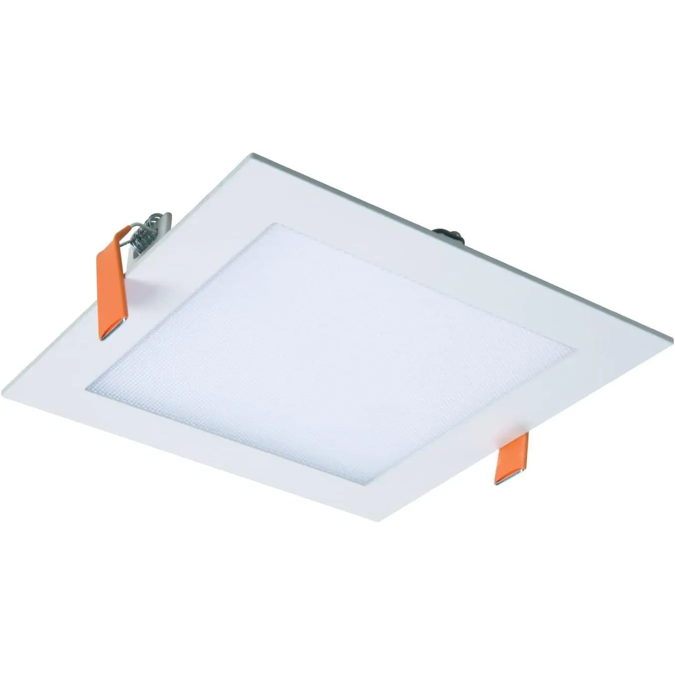 HLB 6in Adjustable Halo LED Downlight Kit, Canless Ultra-Thin Recessed Wafer Light with Aluminum Junction Box, Direct Mount, 900 Lumens, 5 Selectable Color Temperatures (2700K-5000K), Wet Rated, Energy Star Certified for Ceilings, Bathrooms (All Ages Use)