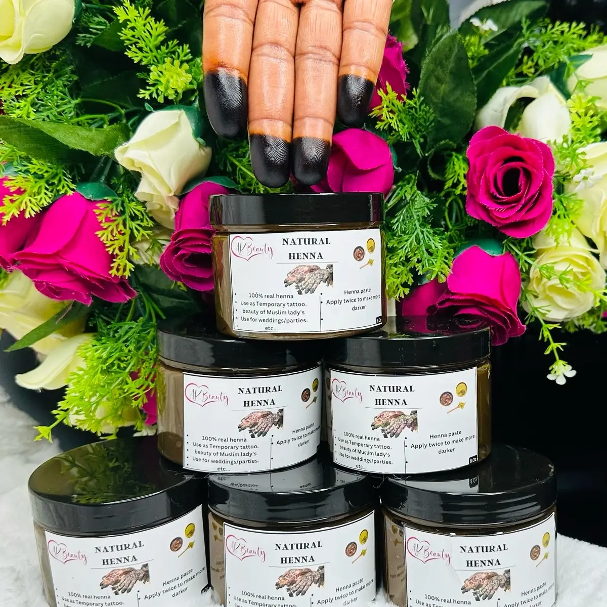 Natural Henna Paste Natural Henna Paste