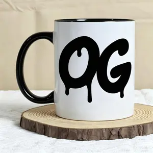 Drippy OG Coffee Mug Urban Streetwear Vibe Cup for True OGs True OG Drip Cup Bold Urban Vibe