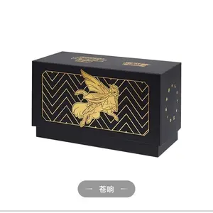 Pokemon TCG S-Chinese Brilliant Energy Black Gold Gift Box (Zacian) CS4.1C  with Fusion Strike Packs