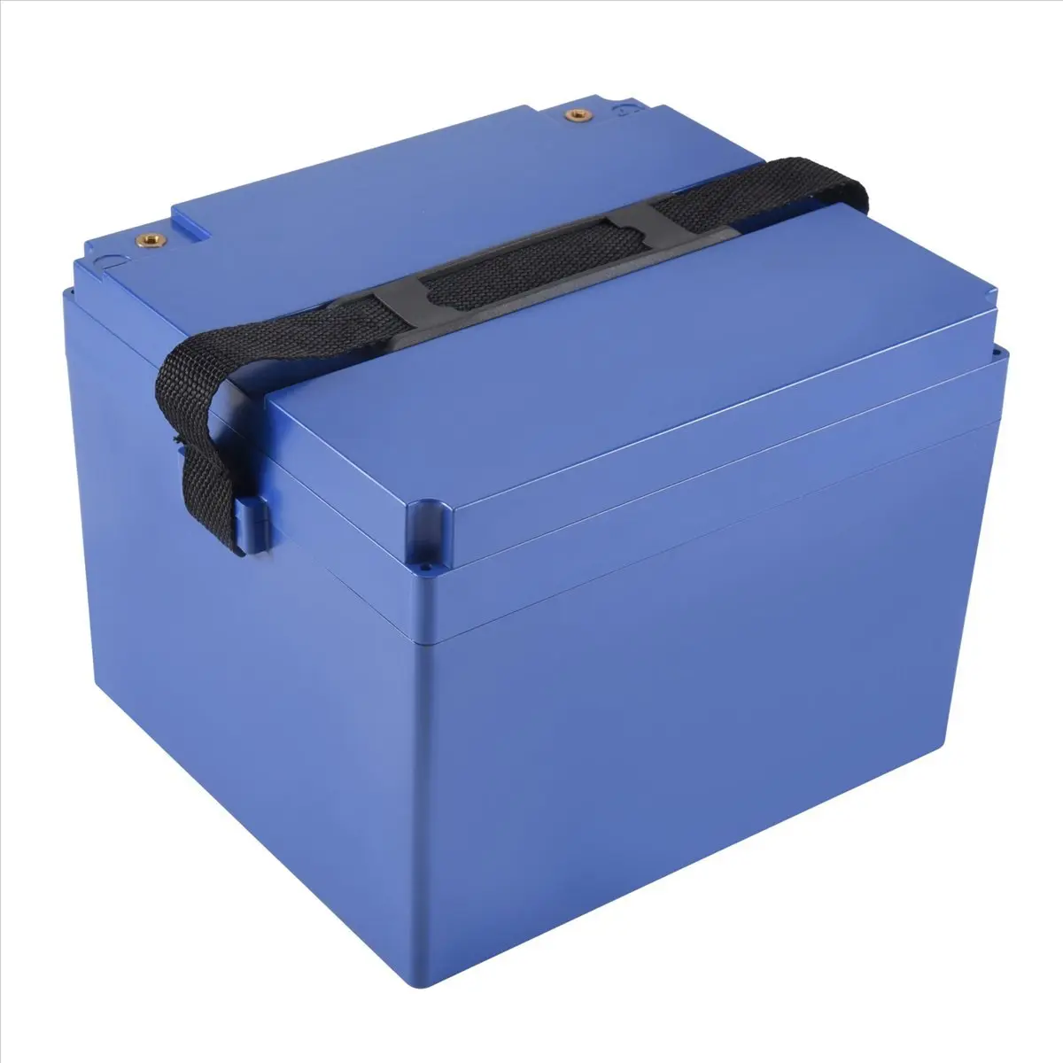 ABS Plastic Waterproof Battery Storage Box with Cover and Strap, Compatible with LiFePo4/LiMn2O4/LiCoO2 Batteries for 60V20A-72V20A Electric Motorcycle & Ebike, Household Appliance Accessory, 10 Series 9 Parallel, Holds 180Batt., Rectangle, 180 18650 Batt