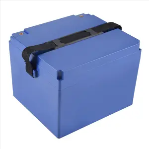 Plastic LiFePo4/LiMn2O4/LiCoO2 Battery Storage Box with Cover, Strap & Waterproof Design for 60V20A-72V20A Electric Motorcycle, Ebike (Household Appliance Accessory)
