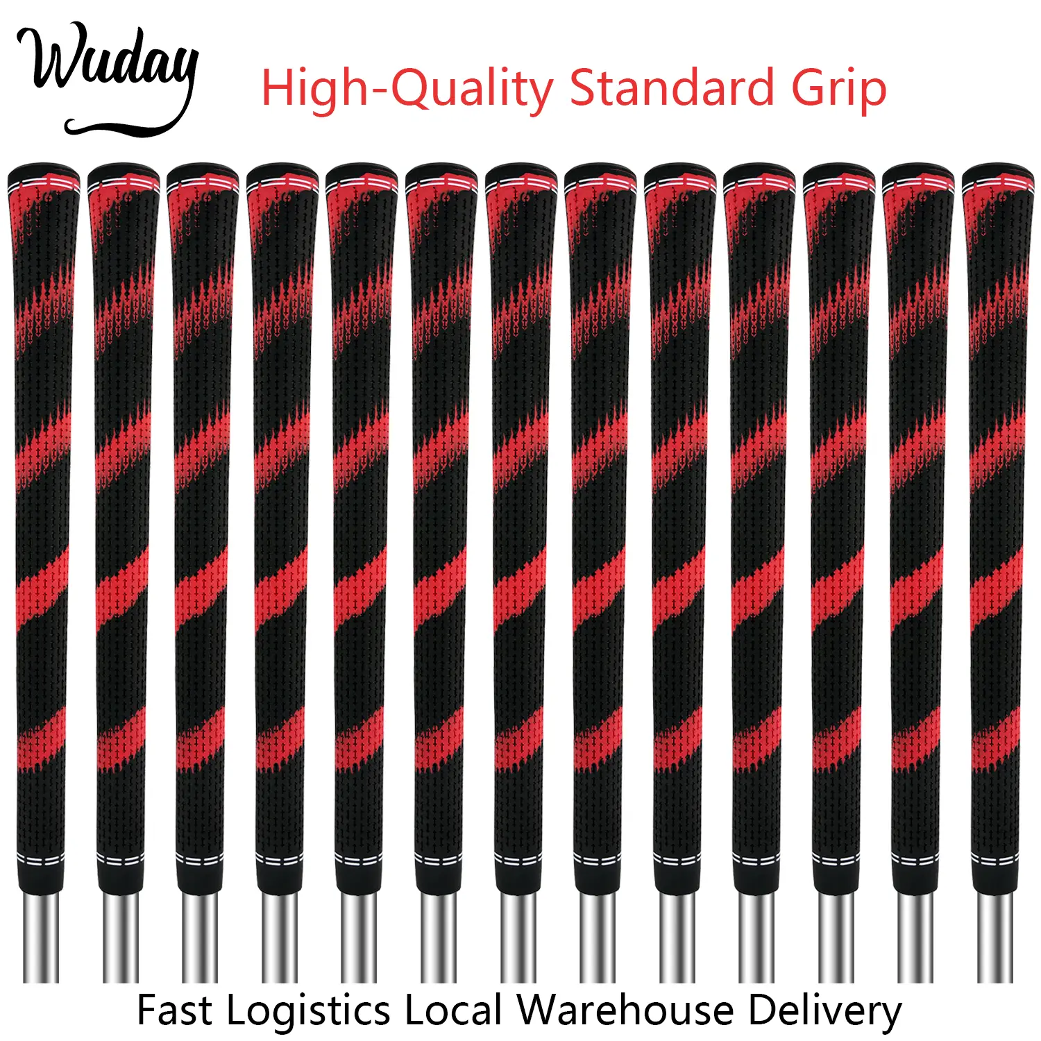 Upgrade Your Clubs with High-Tack Performance Grips | Premium Rubber 13-Pack | Standard Mens Size