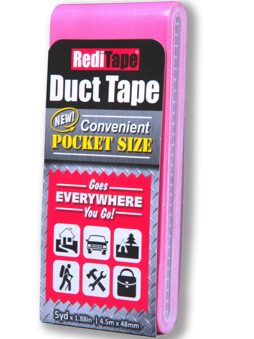 Pink Flat Duct Tape