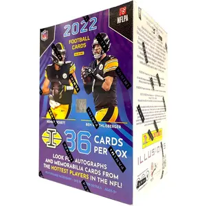 2022 Panini Illusions Football Trading Cards Blaster Box (36 Cards)