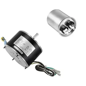Condenser Fan Motor with Capacitor, 1/8HP 825RPM 208-230V, Replacement for GE Genteq Carrier Bryant Payne 5KCP39KFUA99S D159176P01 X70370245010 X70370245-01 5KCP39GGV570S
