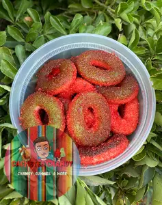 Green Apple Rings Cachetes Chamoy