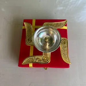 Indian festive return gift - Swastik Diya