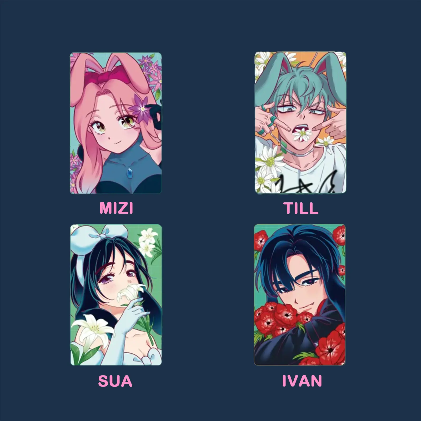 Alien Stage Rabbit Series Card Suits B