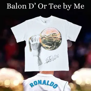 Balon D’Or Tee Shirt (Cristiano Ronaldo Edition)
