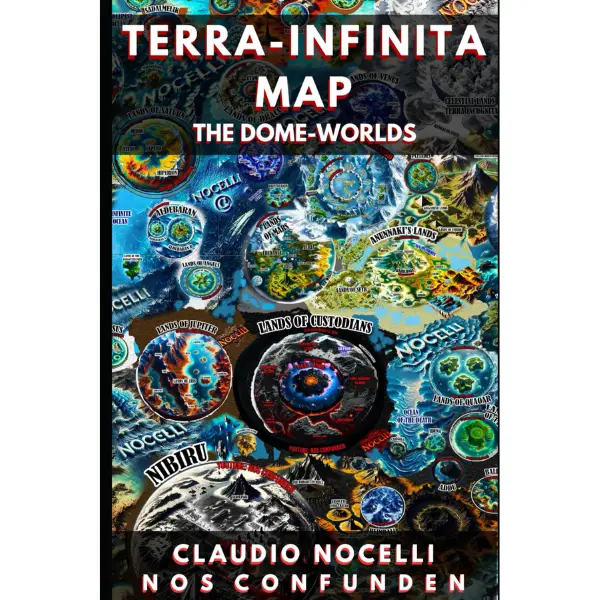 TERRA INFINITA: The Dome-Worlds Book by Claudio Nocelli - Detailed Map Publication for Exploration, Science & Technology Natural Sciences Book