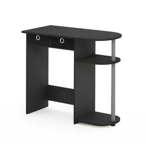 Looking for a desk that can keep up with real life? The GO GREEN Desk in Black brings a 31.5-inch desk, two side shelves and storage bins, and the versatility you want for a dorm, bedroom, or home office.