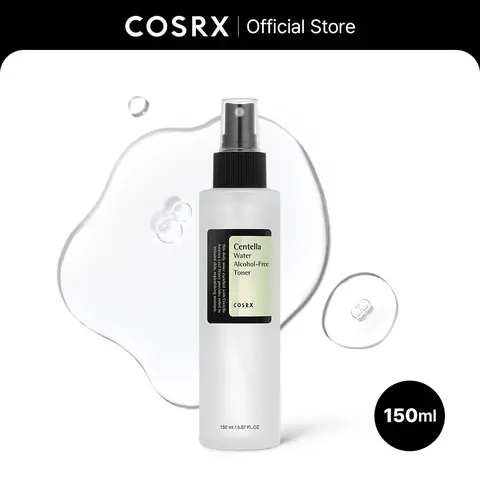 [COSRX Official] Centella Asiatica Extract Hydrating Facial Toner Bottle - 150ml Alcohol-Free Liquid Spray, Mineral Water Infused Daily Calming Face Care Product for Adult Sensitive Skin, Redness Relief, Beauty Products