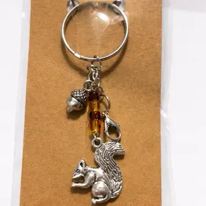 Squirrel keychain