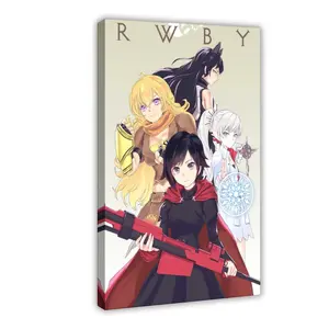Anime Poster RWBY 50 bedroom canvas posters, hall wall art, bathroom canvas posters, home poster decoration