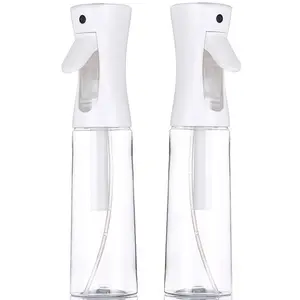 Continuous Mist Spray Bottle - 2 Pack 6.8OZ Empty Ultra Fine Water Mist Sprayer for Hairstyling, Salons, Cleaning, , Misting &  Care