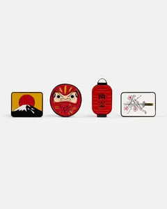 JAPANESE HERITAGE SERIES BALL MARKERS 4-PACK